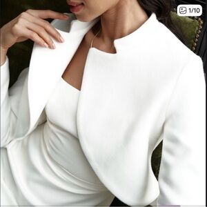 Elegant White Women's Jacket